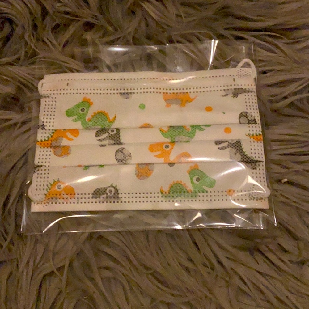🖤 Children’s Face Mask😷(Dinosaurs) 2packs for $18